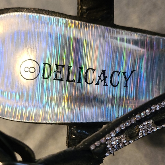 Black High Heals with Diamonds - Picture 5 of 5